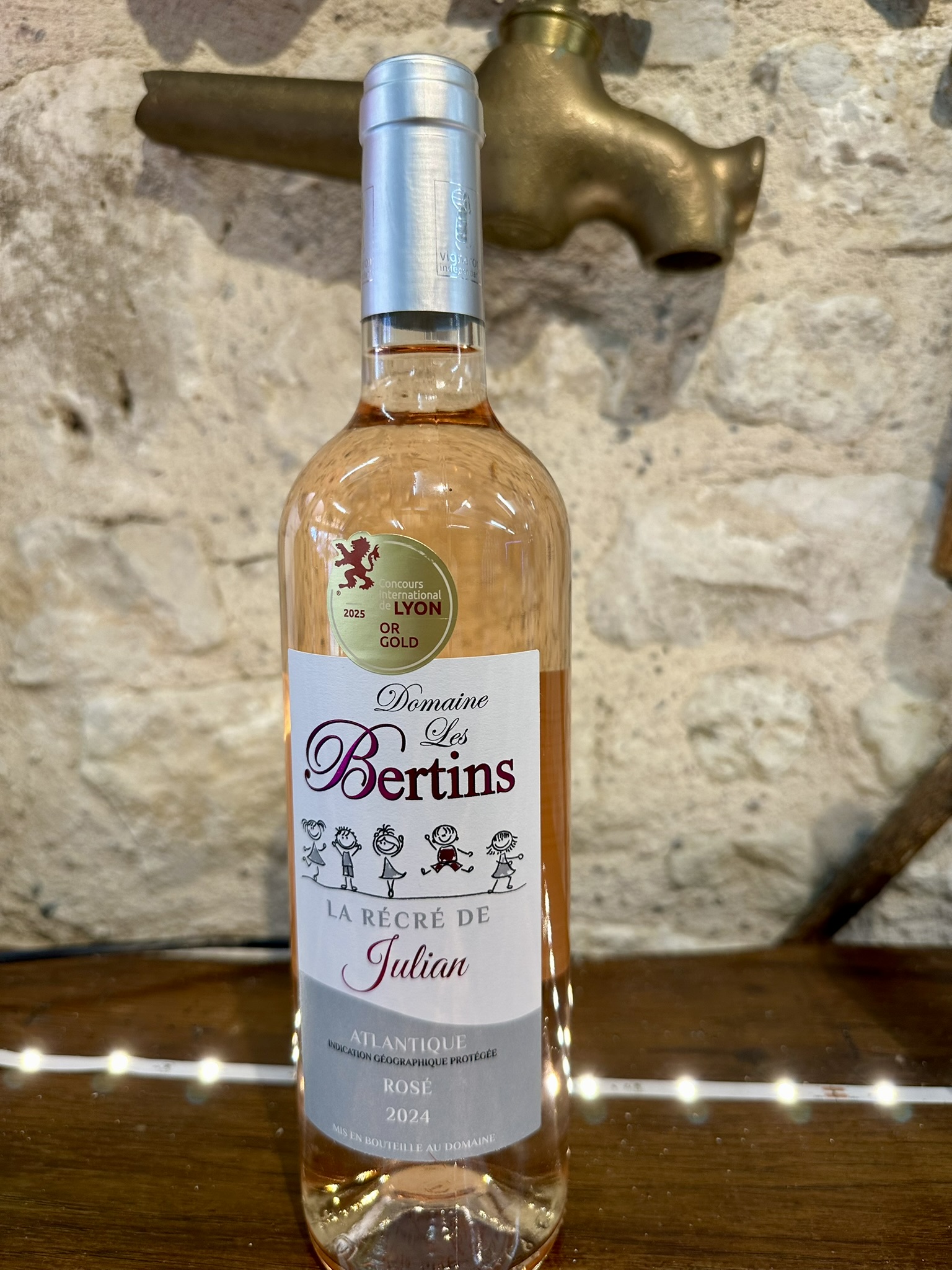 Rosé 2024 "La Récré de Julian" - 7.10 € la ble - vendu par 6